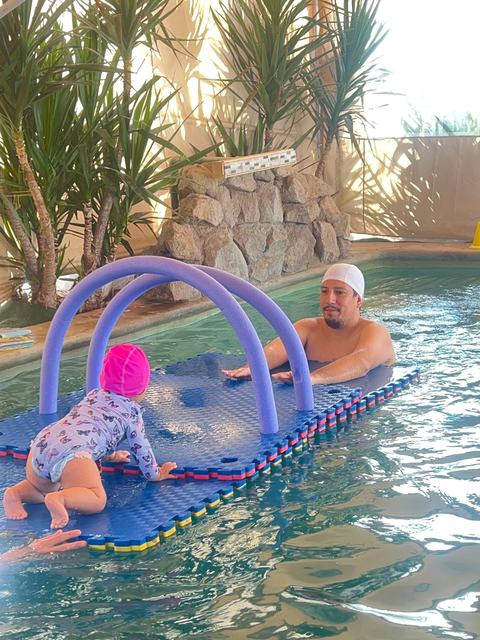 Clase de natación en Move and Safe