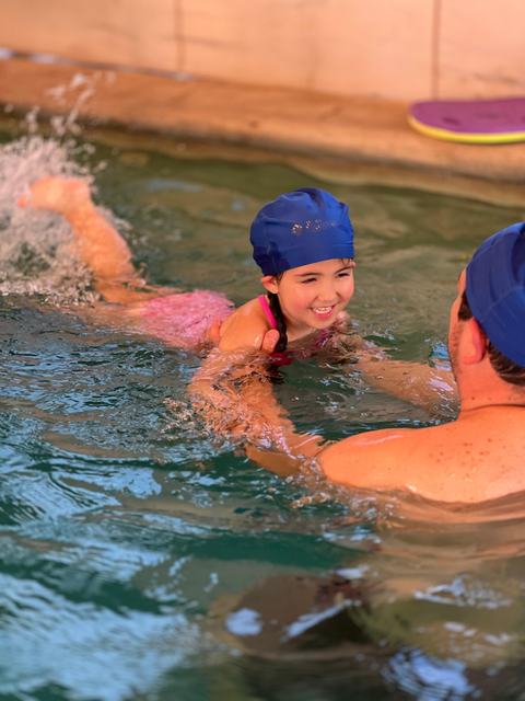 Clase de natación en Move and Safe