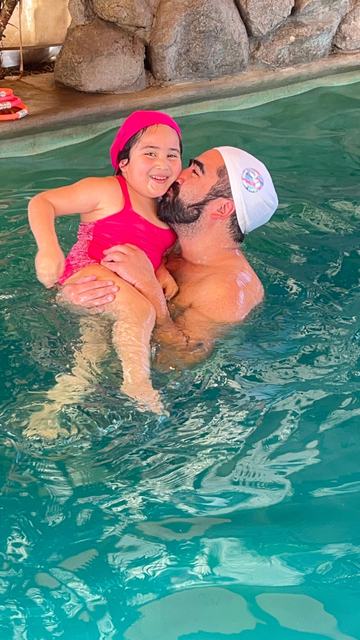 Clase de natación en Move and Safe