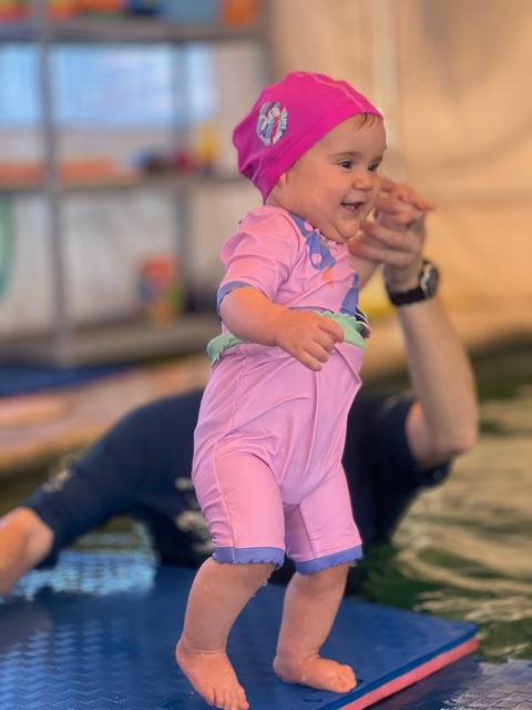Clase de natación en Move and Safe