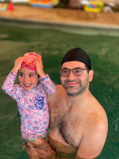 Clase de natación en Move and Safe
