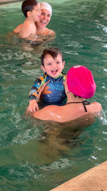 Clase de natación en Move and Safe
